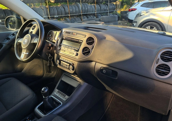 Volkswagen Tiguan cena 39499 przebieg: 133568, rok produkcji 2012 z Wrocław małe 497